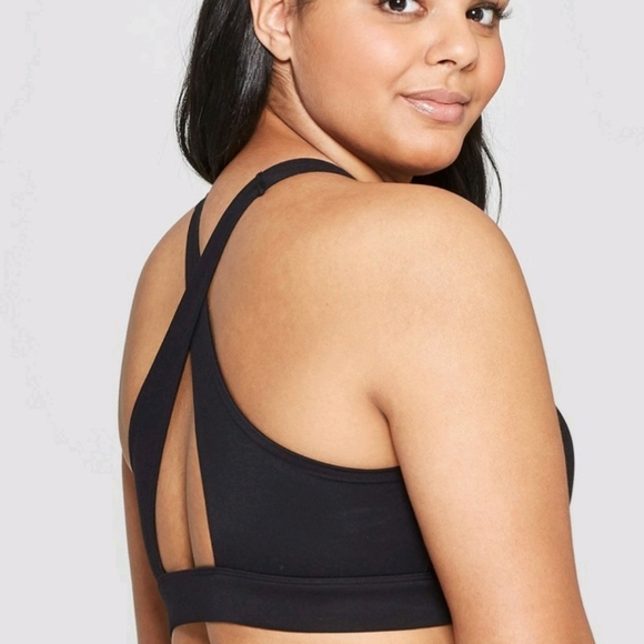 Auden Black Plunge Bralette